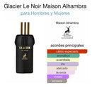 Maison Alhambra Glaciar Le Noir EDP 30ml Hombre