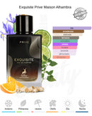 Maison Alhambra Exquisito Prive Men Edp 100ml Hombre