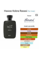 RASASI HAWAS KOBRA MEN EDP 100ML