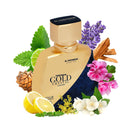 Al Haramain Gold Crystal Sapphire Extrait Parfum 100ml Mujer