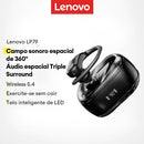 Auriculares Lenovo Lp79 Negro 